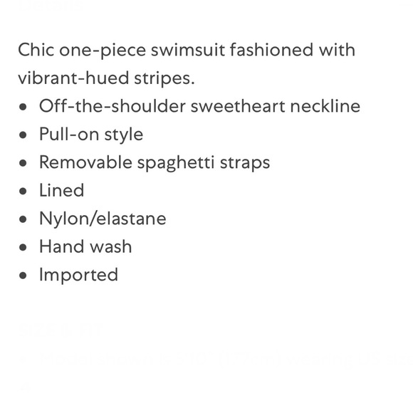 La Blanca Ocean Tides Striped One Piece - Picture 16 of 16